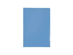 Funda estándar para documentos Leitz, A4, PP, texturizada, azul, 0,13 mm, abierta en la parte superior y lateral, a prueba de documentos, con orificio para el pulgar (4000 fundas Leitz)