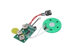 Módulo Gravador De Som Com Sensor De Luz 4 Minutos Para Cartão De Saudação Diy Loop Play