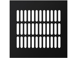 Rejillas De Ventilación Westux, Rejillas Rectangulares Aleación Aluminio, 7,87 Pulgadas Ancho (color: Negro...
