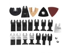 26 Hojas De Sierra Oscilante Universales, De Acero De Alto Carbono, Para Cortar Madera, Plástico, Pvc, Multiherramienta.