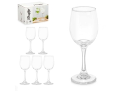 Paquete de 6 vasos de agua de 340 ml