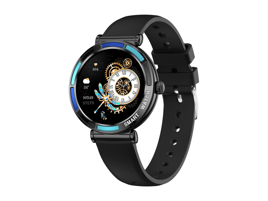 Reloj Inteligente (de Vinilo) Para La Salud Femenina, Monitorización Del Sueño Y Llamadas Bluetooth.