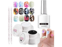 Vernis À Ongles Gel, Base Léger Para Para Uso Diario