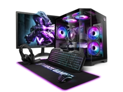 PC para juegos Vibox V-51 completa • Ryzen 5 55 4.2 GHz • RTX 35 de 16 GB • 16 GB de RAM • SSD de 5 GB • Windows 11 • Wifi