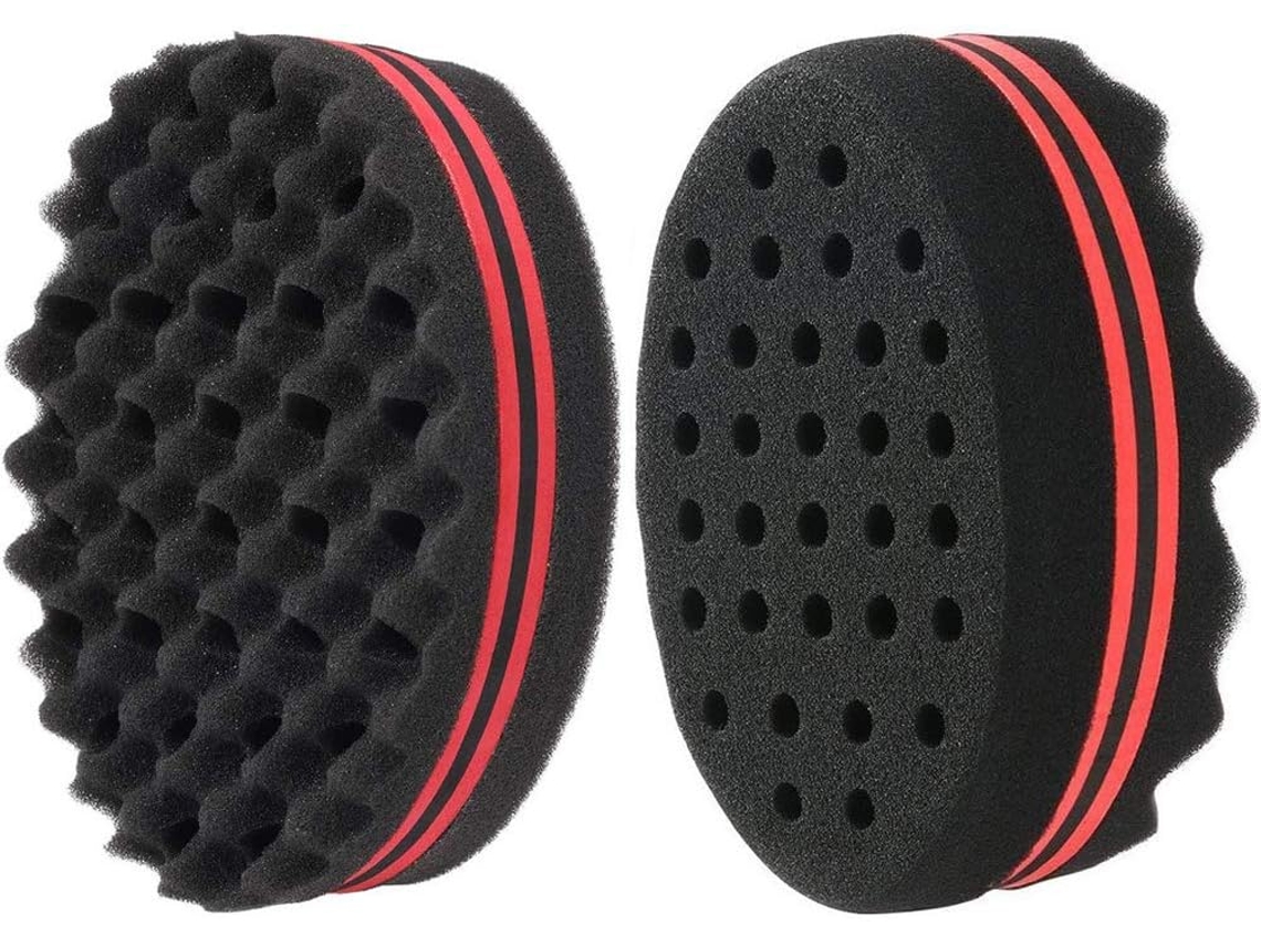 Esponjas mágicas para rizos de ondas africanas