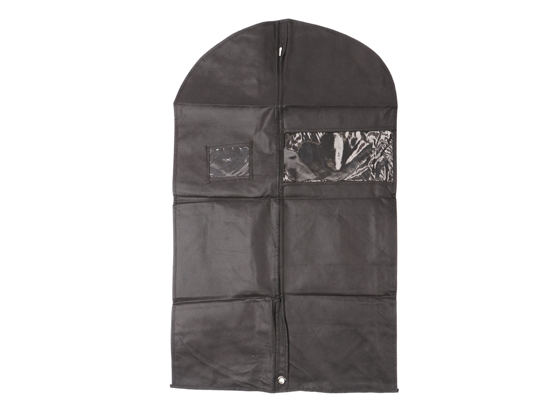 Bolsa para disfraz adulto, 4 unidades, tela no tejida negra, transpirable, transparente, con ventana, prueba pulpo