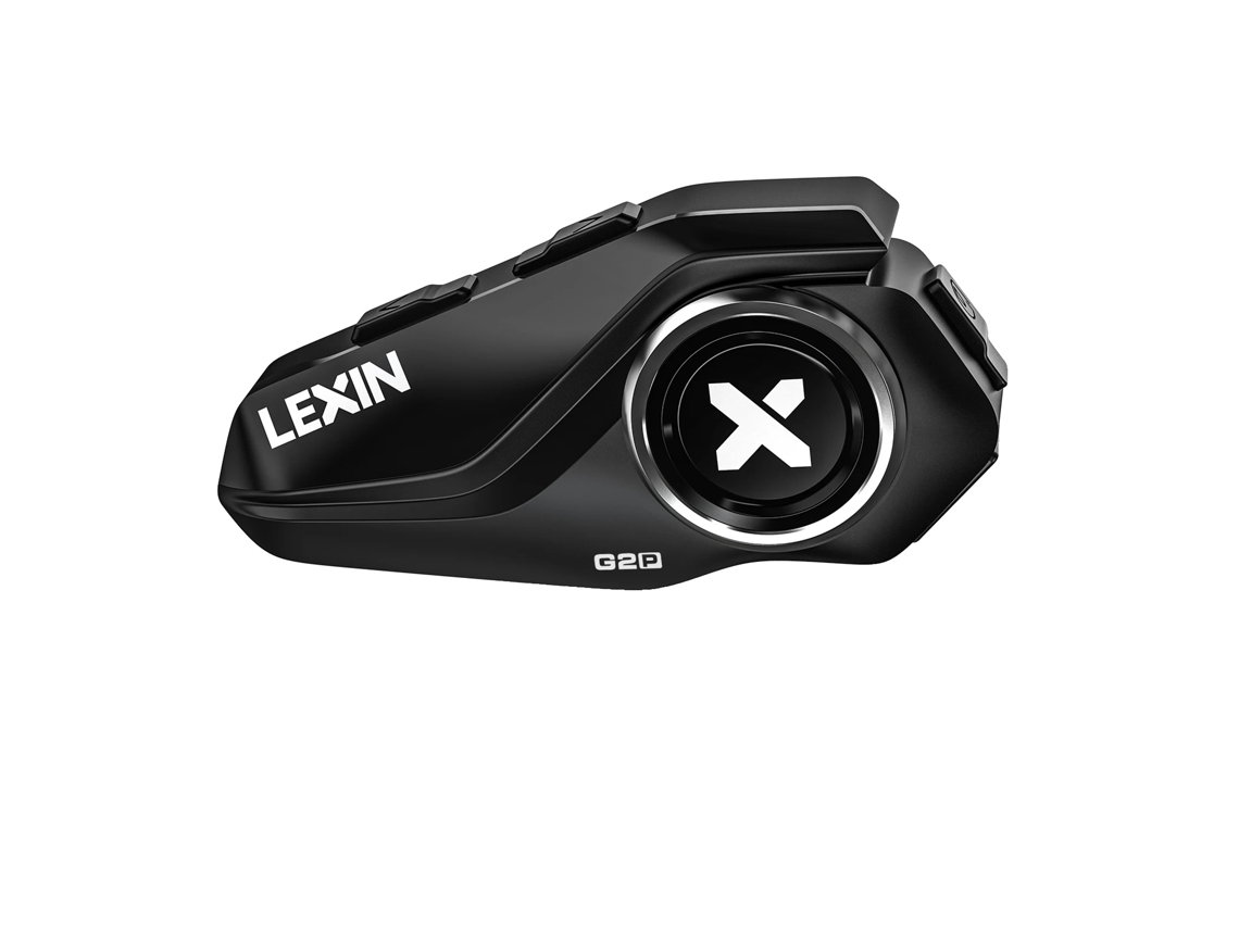Intercomunicador Bluetooth para motocicleta, conecta hasta 6 conductores, reducción de ruido CVC, resistencia al agua IP67, paquete individual G2P (1 unidad OEM)