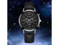 Reloj De Pulsera Analógico De Cuarzo Para Parejas Con Esfera Redonda Y Doble Escala N.° 5