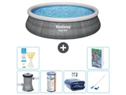 Bestway Piscina Bestway Fast Set Redonda - 457x84 Cm - 7-peças S201