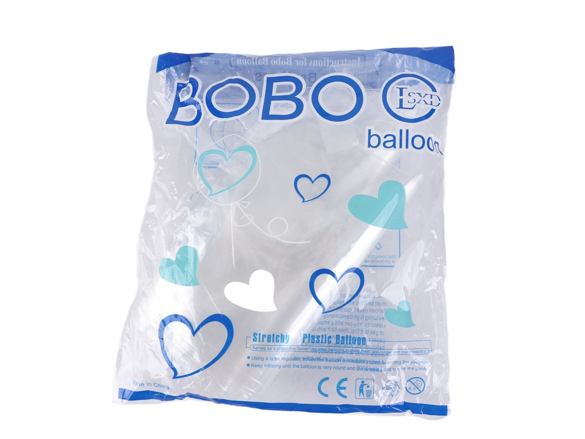 10 globos Bobo transparentes reutilizables para fiestas, bodas y cumpleaños (sin marca)