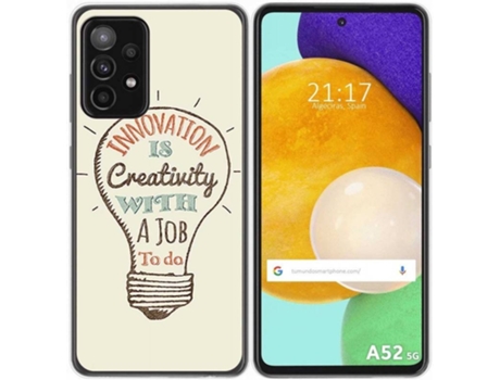 Carcasa Samsung Galaxy A52 / A52 5G / A52s 5G TUMUNDOSMARTPHONE Creativity Multicolor