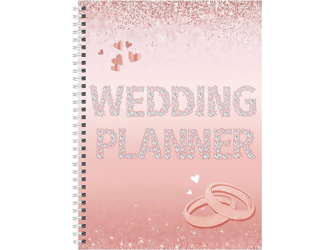 Planificador De Bodas - Libro De La Novia Para Planificar, Diario, Cuenta Regresiva, Cuaderno, Papelería
