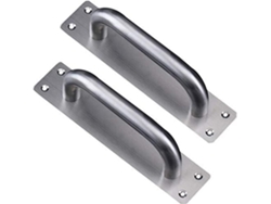 Manilla Para Puerta De Cristal 30 Cm, Duradero, Resistente, Calidad, Acero Inoxidable, Ergonómico, Elegante