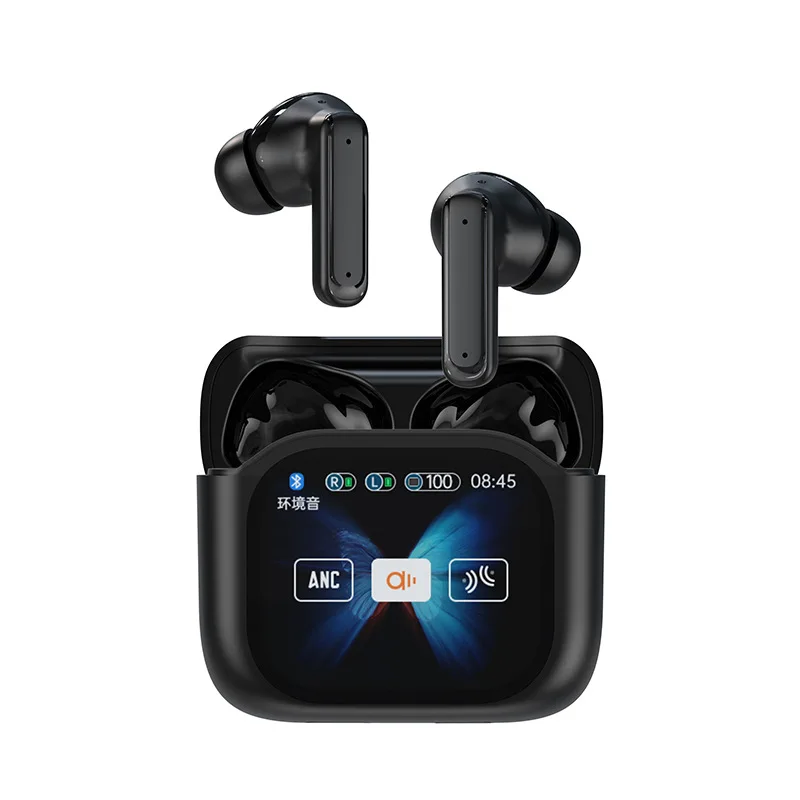 Auriculares De Traducción (negros), Cancelación Activa De Ruido Anc Y Bajo Consumo.