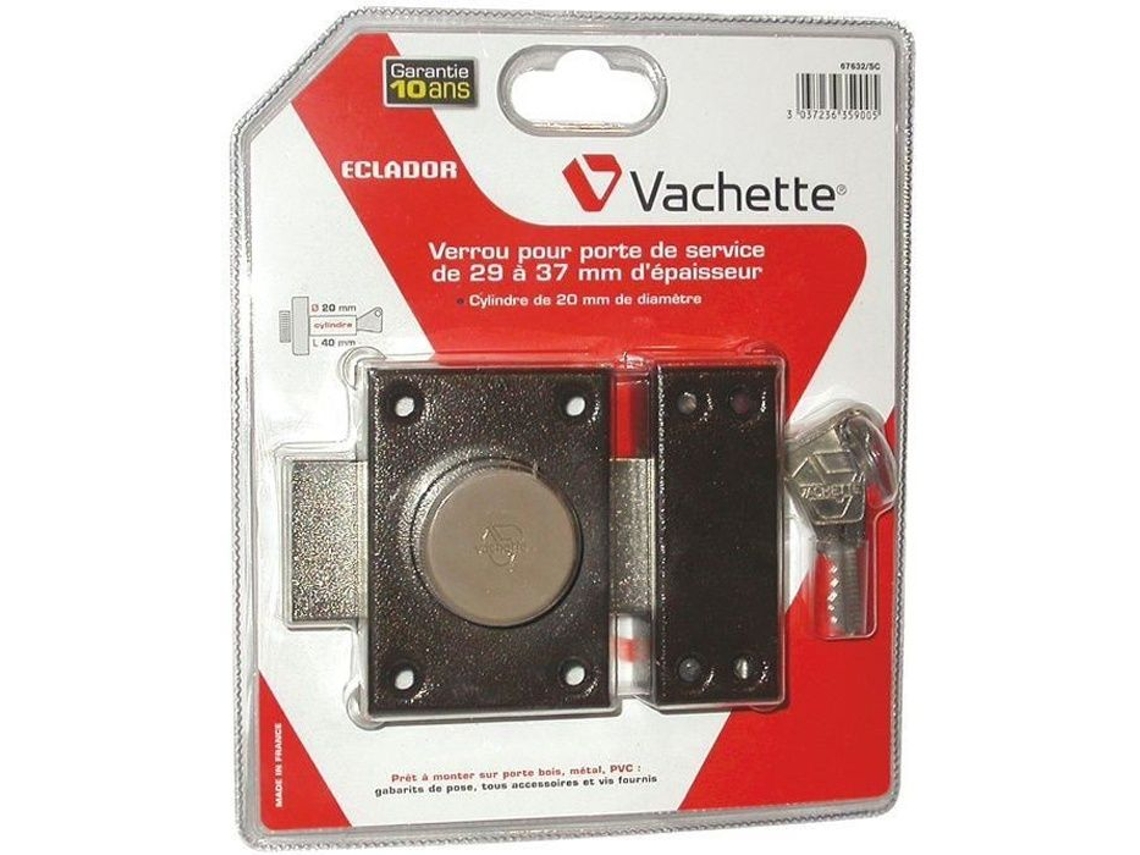Cerradura De Botón Vachette Eclador 40 Mm 3 Llaves