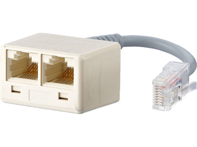 Adaptador BTR NETCOM 130610480101-E (RJ45 - Blanco)