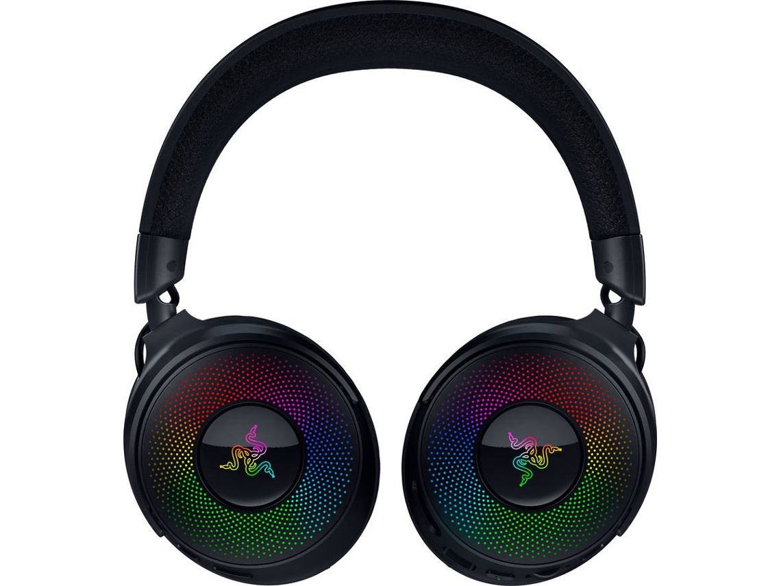 Auriculares Gaming RAZER Kraken V4 Pro RGB (Bluetooth - Negro)