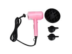 Secador De Pelo Eléctrico Profesional Secador De Aire Caliente Y Frío Herramienta De Peinado Rosa