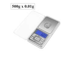 (1000 G) Báscula Electrónica De Alta Precisión Para Joyas Y Diamantes, Báscula Electrónica Portátil Para Alimentos De Cocina.