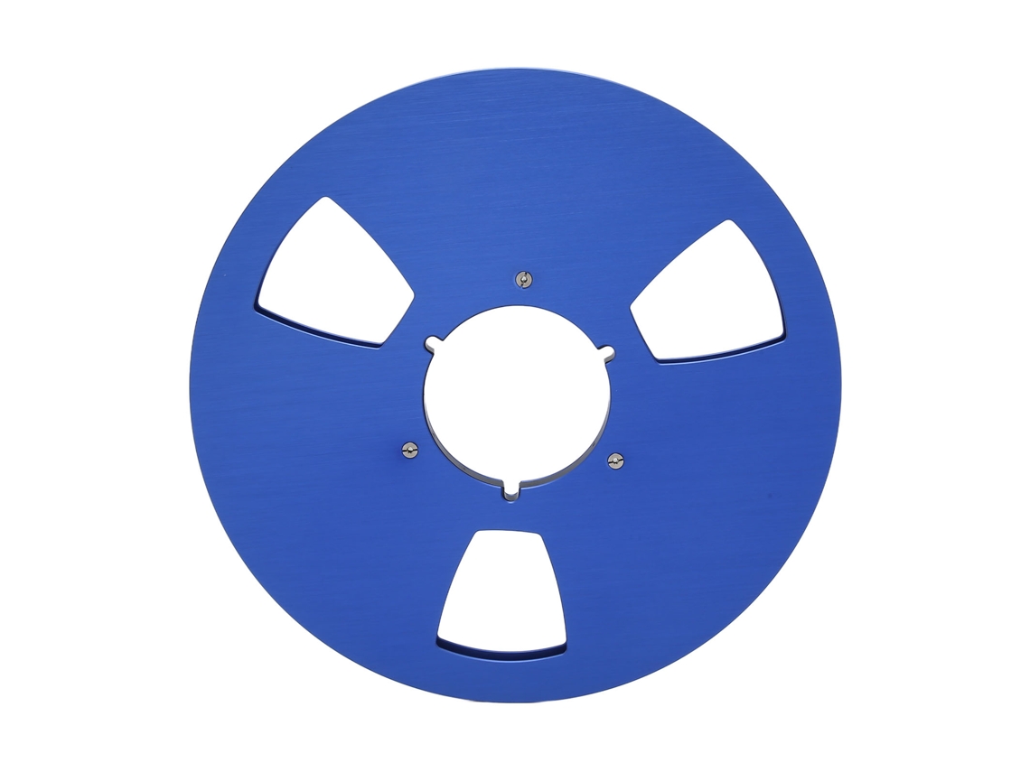 Carrete De Cinta Vacío De 1/4" (10,5 Pulgadas), 3 Orificios, Aleación De Aluminio, Universal Para Pioneer.