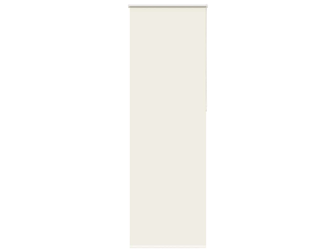 Maison Exclusive - Estor Enrollable Opaco Blanco Roto 75x230cm Tela Ancho 70,7cm