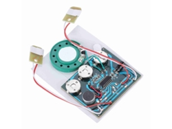 Módulo Grabador De Audio De 27 S Con Botón Y Batería, Control Con Doble Botón Y Cable.