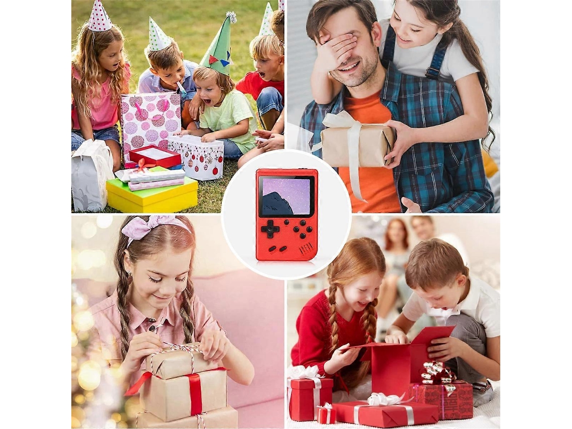 Consola De Juegos Portátil Retro De 2,4 Pulgadas Controlador De Juegos Para Niños 400 Juegos Soporte Para Conectar Tv Y