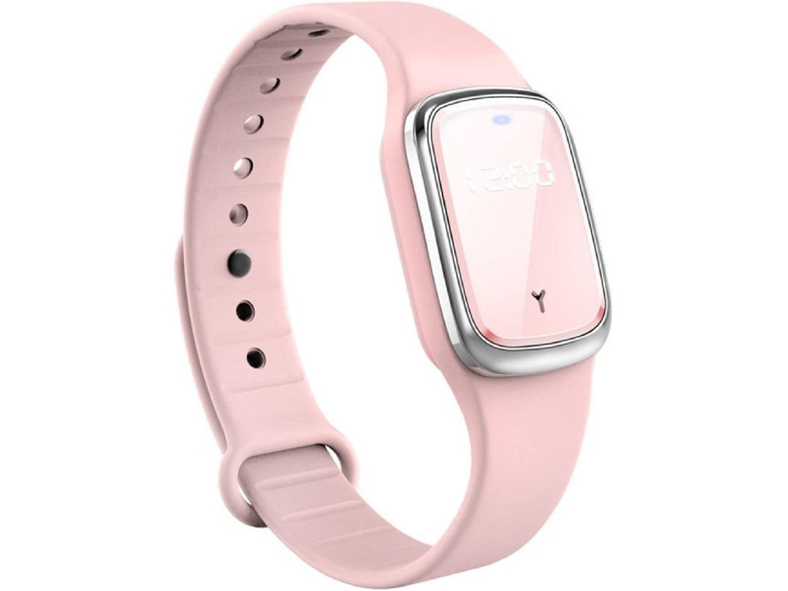 Pulsera Repelente De Mosquitos Ultrasónica Con Carga Usb Y Pantalla De Reloj.