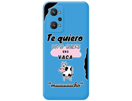 Carcasa Realme GT NEO 2 5G TUMUNDOSMARTPHONE Silicona Líquida Dibujos Azul
