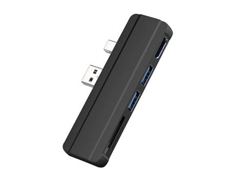 Hub Docking Station For Surface Pro 6 5 4 Hub 5 In 1 UsbBlack