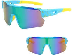 Gafas De Sol Polarizadas De Ciclismo Para Hombres Y Mujeres Protección Uv Gafas De Sol Para Deportes Al Aire Libre Azul Gertiz