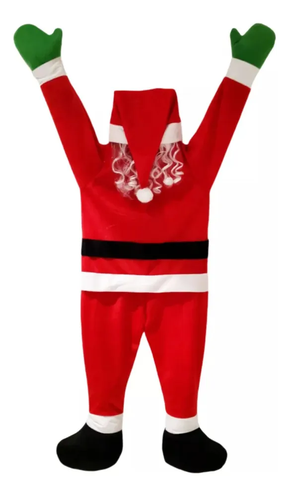 Nueva decoración navideña para colgar fuera del exterior con Santa Clausvayotoy