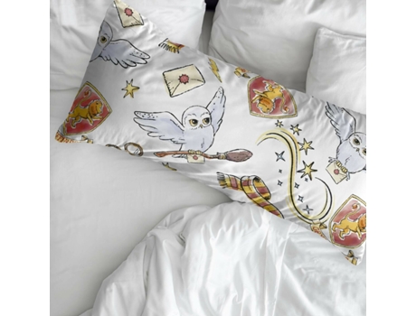 Funda de almohada HARRY POTTER Hedwig (Multicolor - 45 x 110 cm)