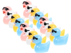 Juego De 20 Figuritas Miniatura De Resina, Pequeñas Estatuas Coloridas Para Decoración De Jardín.