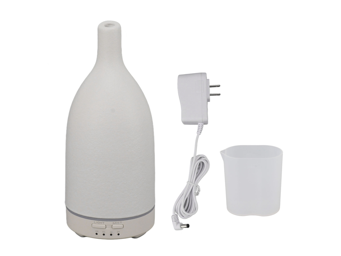 Difusor Ultrasónico De Aceites Esenciales De Cerámica Con Aromaterapia, Apagado Automático, No Necesita Agua, Para El Hogar O La Oficina.