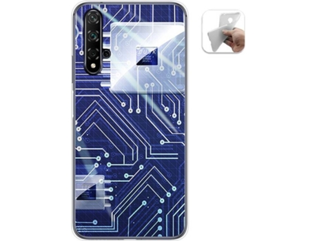 Carcasa Huawei Nova 5T / Honor 20 TUMUNDOSMARTPHONE Circuito Multicolor