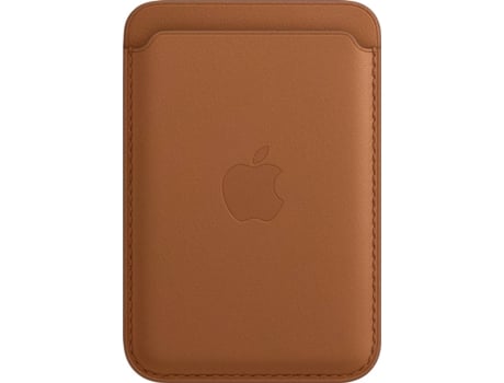 Cartera de piel con MagSafe para el iPhone APPLE Marrón caramelo