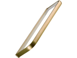 Estantería De Pared De Cristal Y Latón Bronce, Elegante Estante Para Baño.