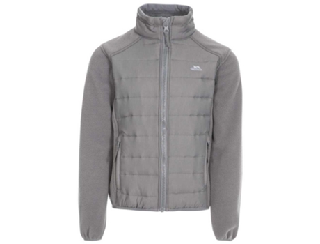 Abrigo Polar Unisex TRESPASS Ludvig Gris para Montaña (5 - 6 Años)