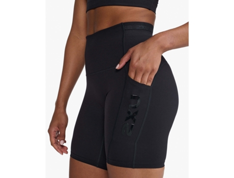 Pantalones Cortos de Mujer para Cicling 2XU Culotte Form Stash Hi Negro (S)