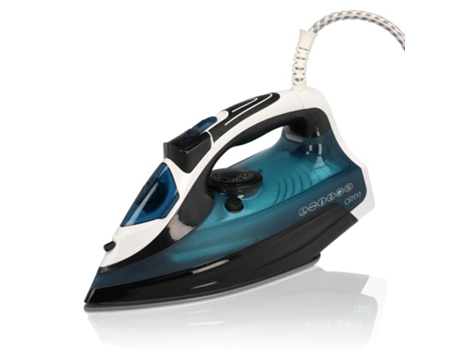 Plancha de vapor profesional 2.400 watt. vapor constante y golpe de vapor, suela ceramica, vapor vertical, sistema antical,