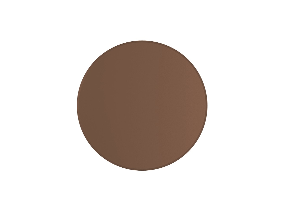 Aplique de pared LED Mac Wall Corten de 15 W con interruptor CCT (2700 K/3200 K/4000 K) en aluminio, luz de pared de 360 grados. Beneito Faure