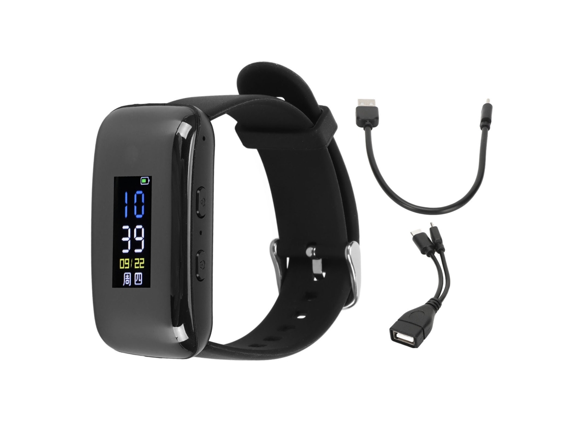 Reloj Multifuncional Con Ia, Grabadora De Voz Hd Y Reducción De Ruido Para Fotos Y Vídeos, 32 Gb.