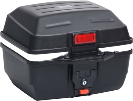 vidaXL Maleta para motos con capacidad para un casco 24 L