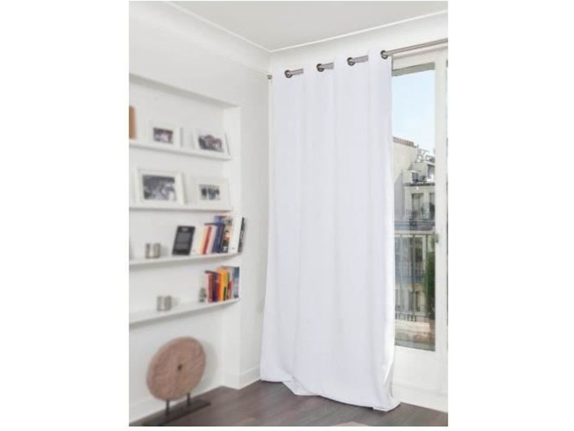 Moondream Cortina Térmica Opaca Y Insonorizada Blanca 145 X 300 Cm HOME MAISON