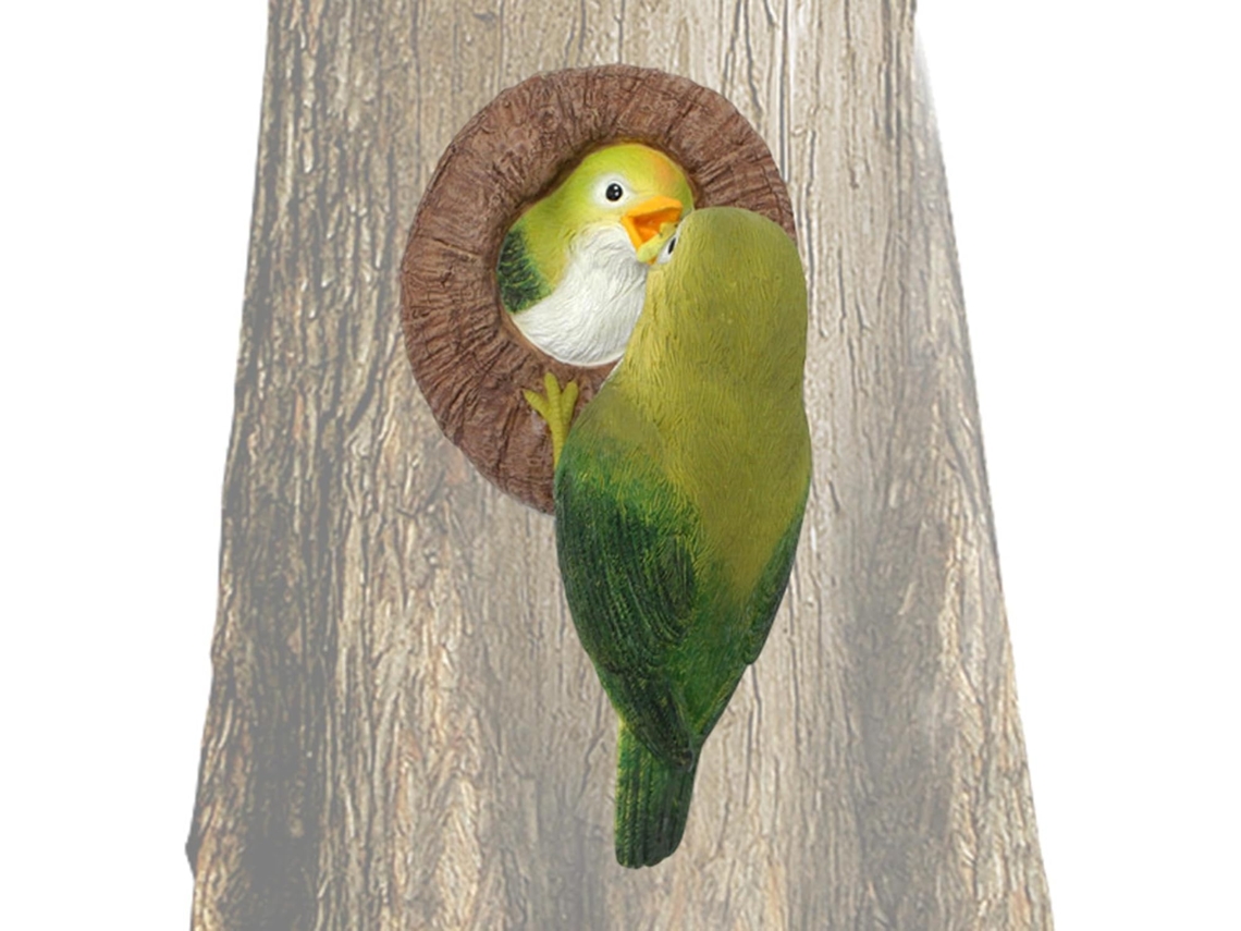 Decoraciones Para Jardín Con Pájaros Estatuas De Resina Creativas, Exquisitas Y Adorables Para Jardín – Esculturas,