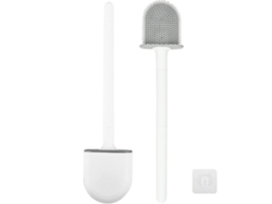 Escobilla de baño con soporte Juego de escobilla de baño de TPU Jortmrd