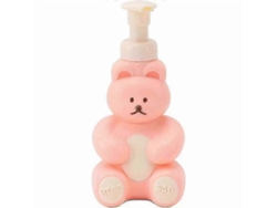 Dispensador de jabón con forma de oso, dispensador de espuma, bonito envase para champú, 500 ml Rosewell