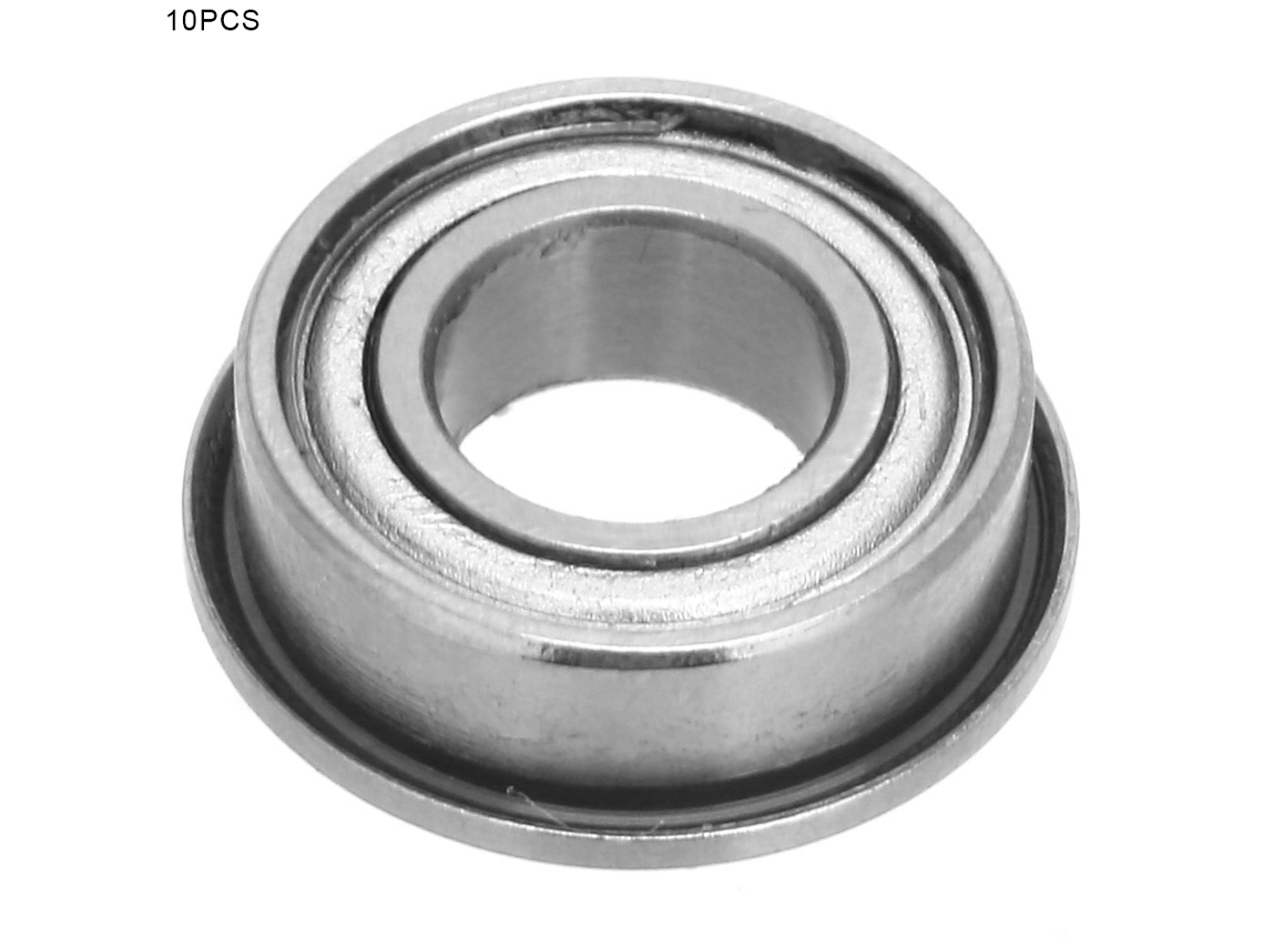 10 Piezas Rodamientos De Bola De Ranura Profunda Mf Tipo Doble Sellado (mf126zz 6x12x4mm)
