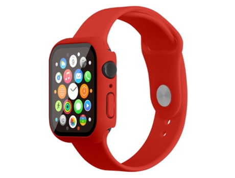 Correa de Silicona talla S/M para Apple Watch Series 7 41mm - tinto